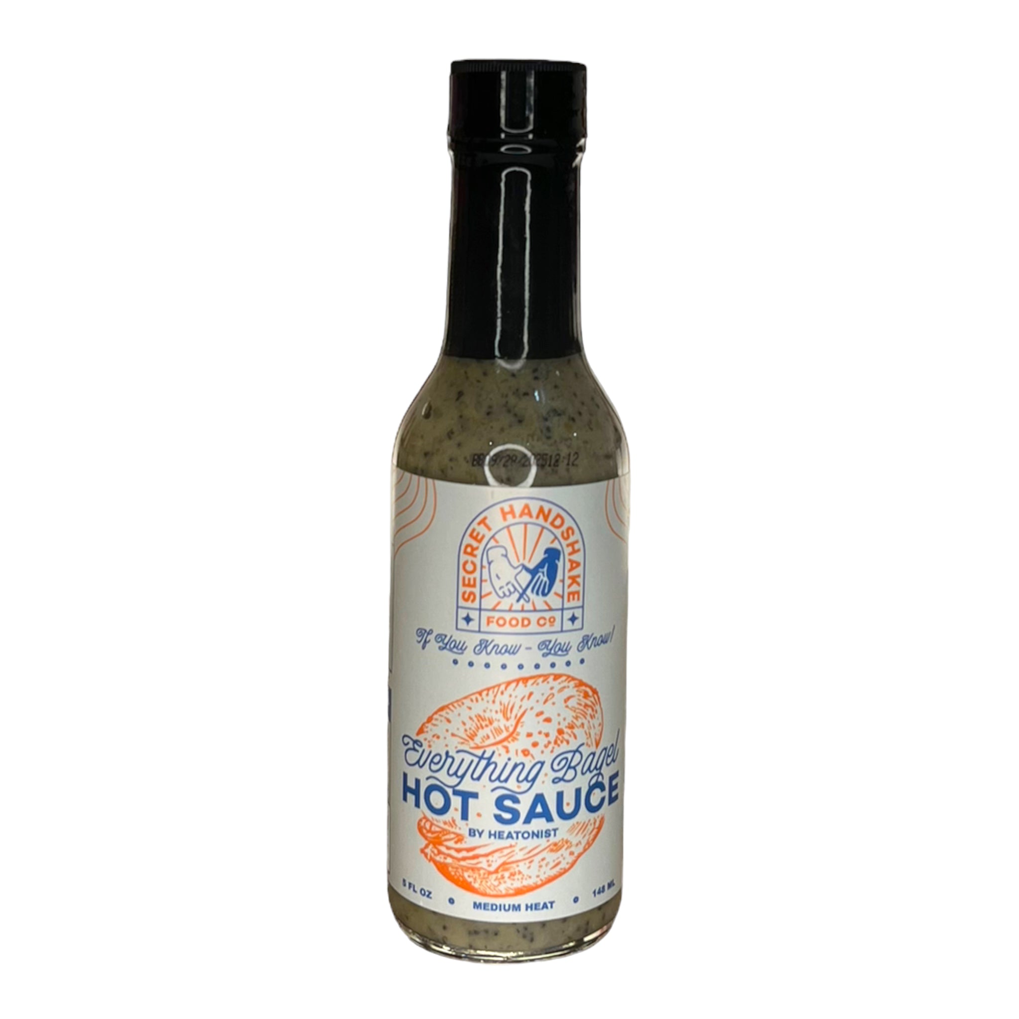 Everything Bagel Hot Sauce Secret Handshake Food Co That Hot Sauce Shop