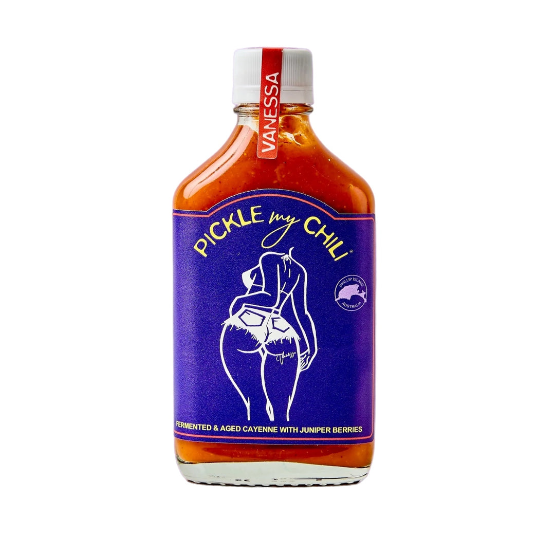 Vanessa - Cayenne Peppers with Juniper Berries | Pickle My Chili