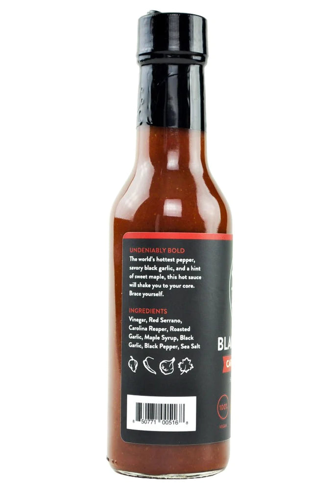 Black Garlic Carolina Reaper Hot Sauce | Bravado Spice Co