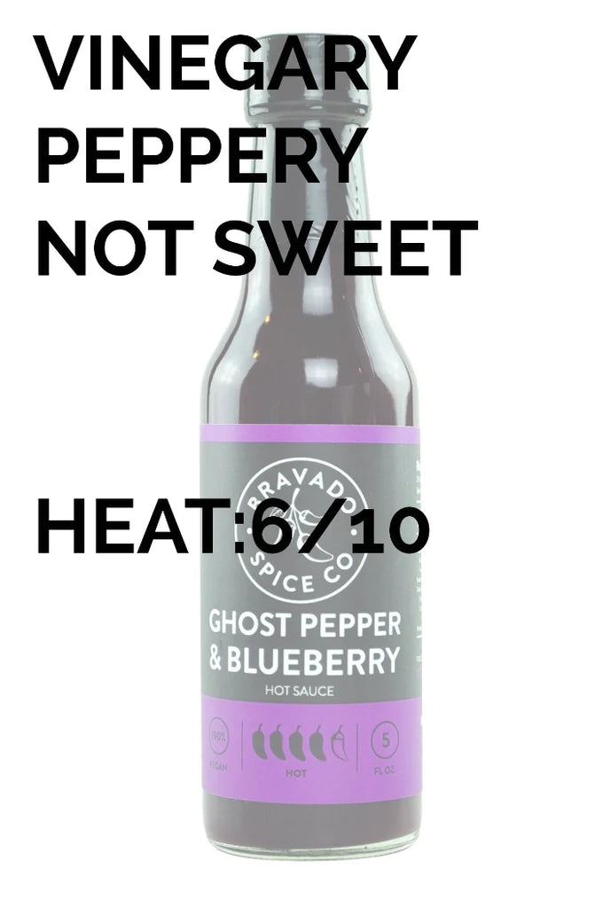 Ghost Pepper & Blueberry Hot Sauce |Bravado Spice Co