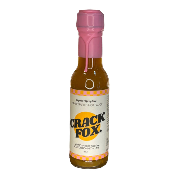 Jamaican Hot Yellow, Scotch Bonnet + Lime | Crack Fox