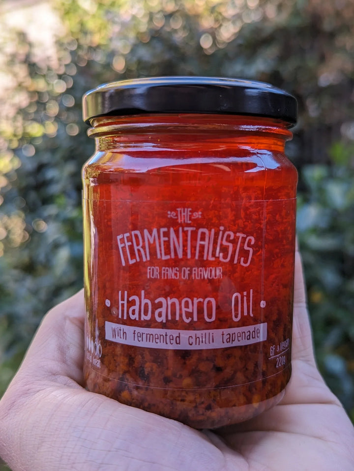 Habanero Oil with Fermented Chilli Tepenade | The Fermentalists