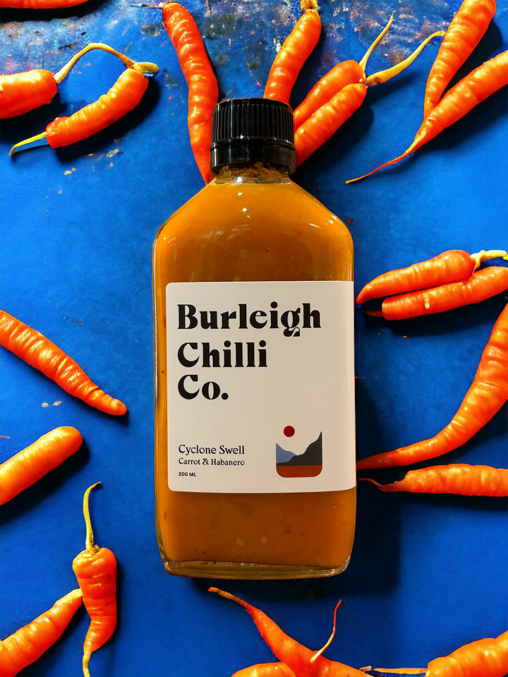 Cyclone Swell - Carrot & Habanero | Burleigh Chilli Co.