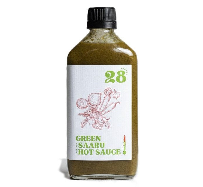 Green Saaru Hot Sauce | 28 States Co.