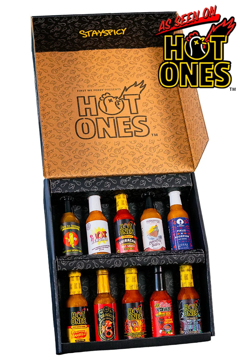 Hot Ones 10 Pack - Season 30 | Hot Ones Hot Sauce