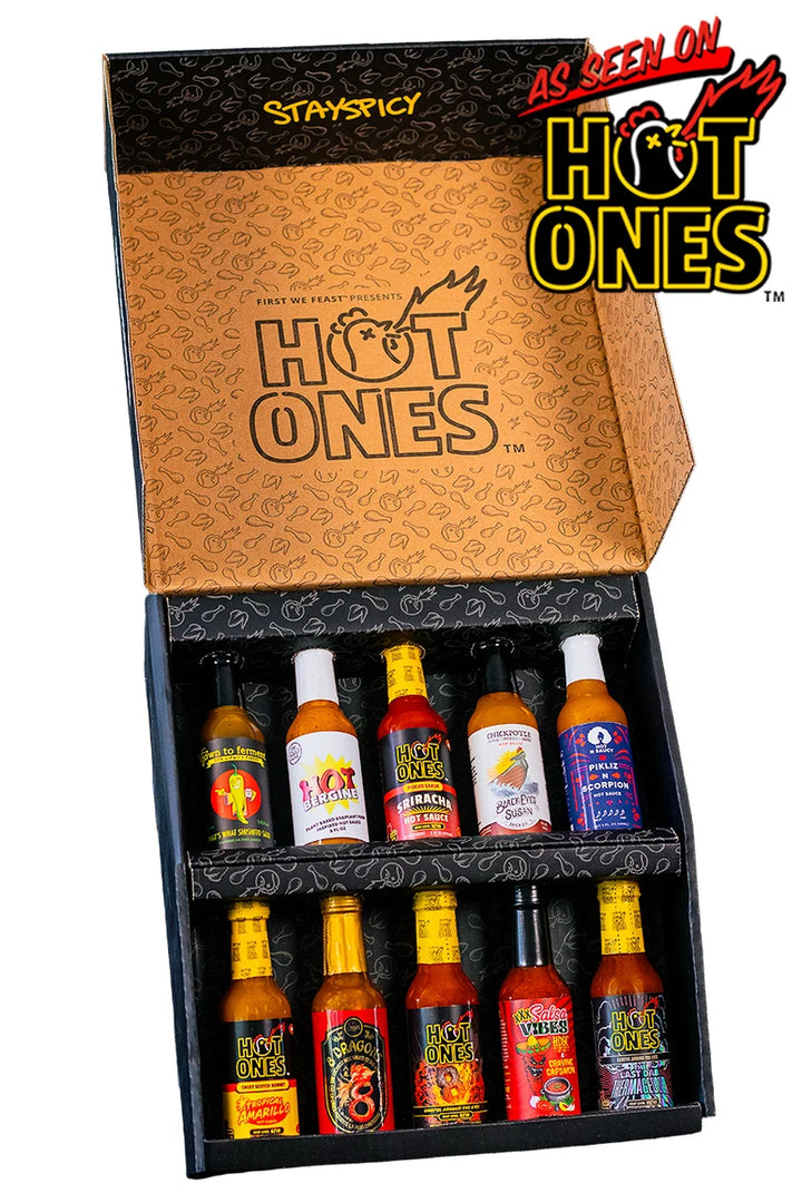 Hot Ones 10 Pack - Season 30 | Hot Ones Hot Sauce
