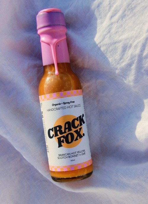 Jamaican Hot Yellow, Scotch Bonnet + Lime | Crack Fox