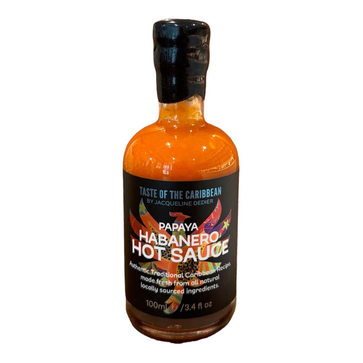 Papaya Habanero Hot Sauce | Taste of the Caribbean by Jacqueline Dedier