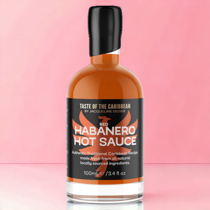 Red Habanero Hot Sauce | Taste of the Caribbean by Jacqueline Dedier