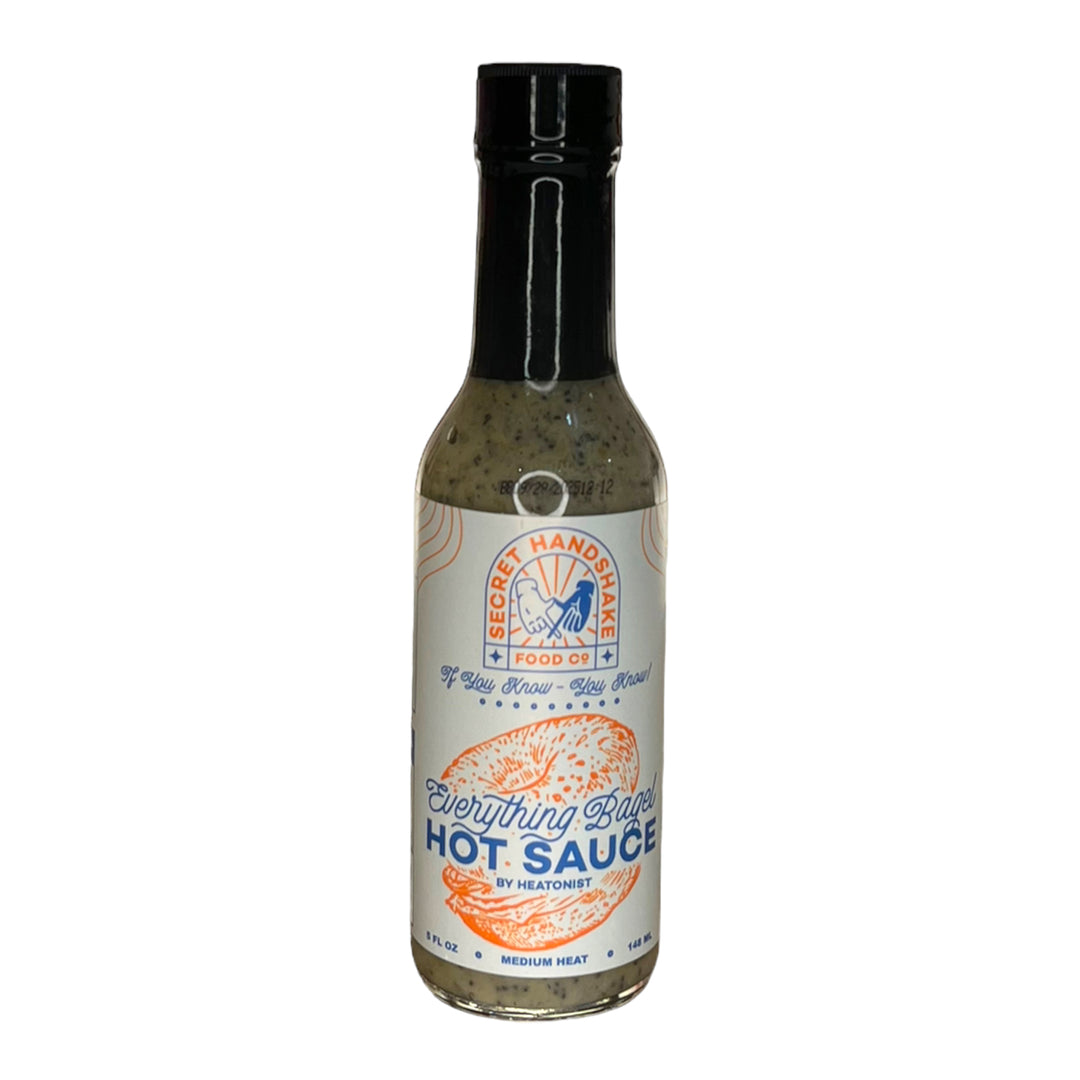 Everything Bagel Hot Sauce | Secret Handshake Food Co