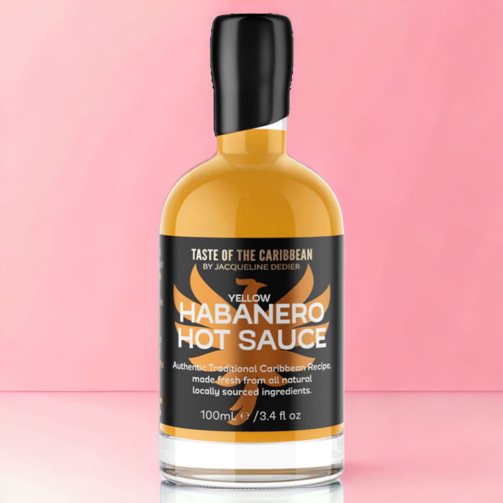 Yellow Habanero Hot Sauce | Taste of the Caribbean by Jacqueline Dedier