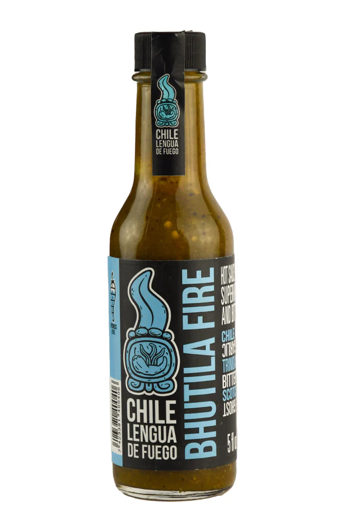Bhutila Fire Hot Sauce | Chile Lengua deFuego