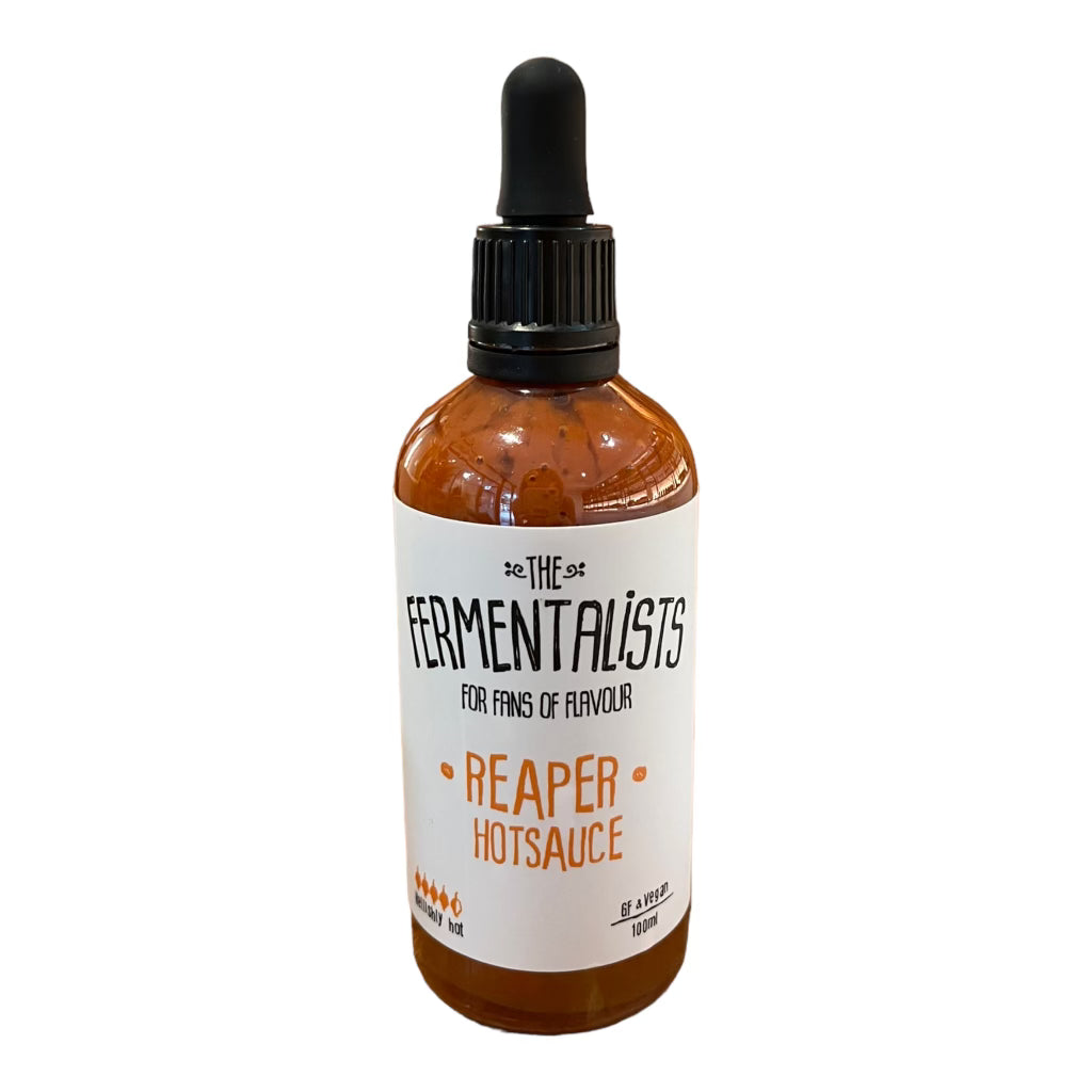 Carolina Reaper Fermented Hotsauce - 100ml Dripper Bottle | The Fermentalists