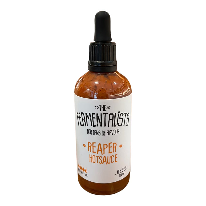 Carolina Reaper Fermented Hotsauce - 100ml Dripper Bottle | The Fermentalists